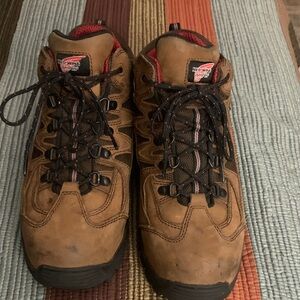 Red Wing Men's Brown Leather Hiking Boots